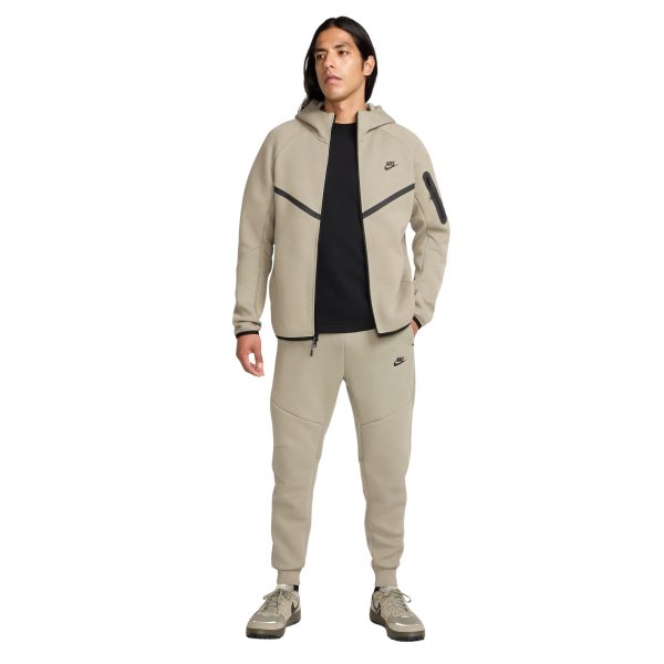 Nike Tech Fleece Sportswear Trainingspak Olijfgroen Zwart